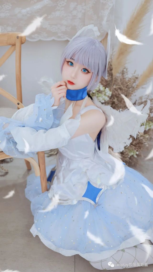 cos:王者榮耀小喬天鵝之夢cos正片@子苓