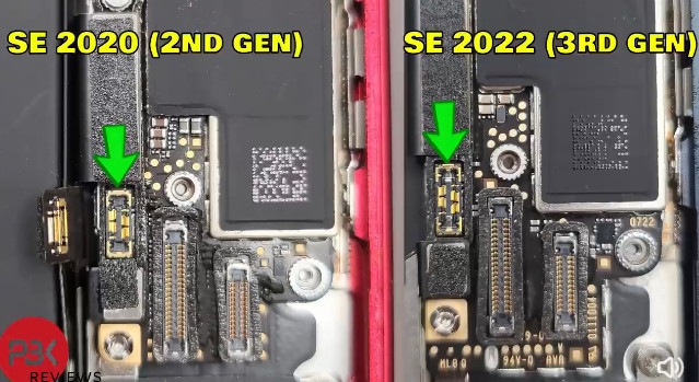 平均55分苹果iphonese3首次拆解视频发布