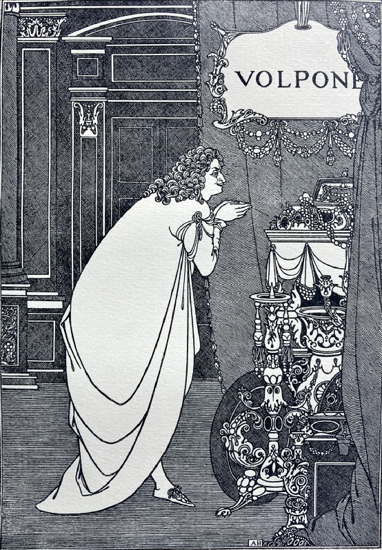 强森(ben jonson, 1572-1637)创作的喜剧《福尔蓬奈》(volpone)中