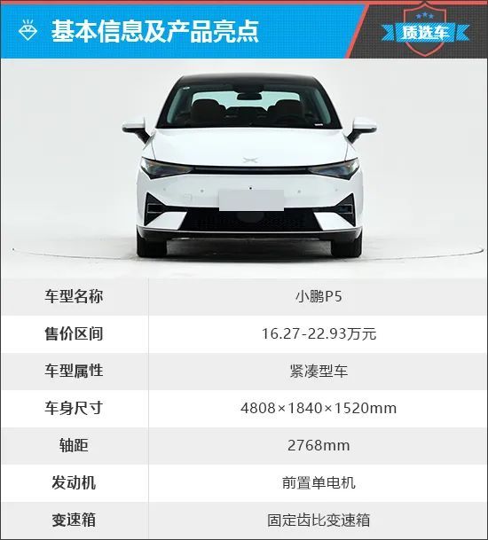 质选车:新潮年轻范 小鹏p5能否打开新局面