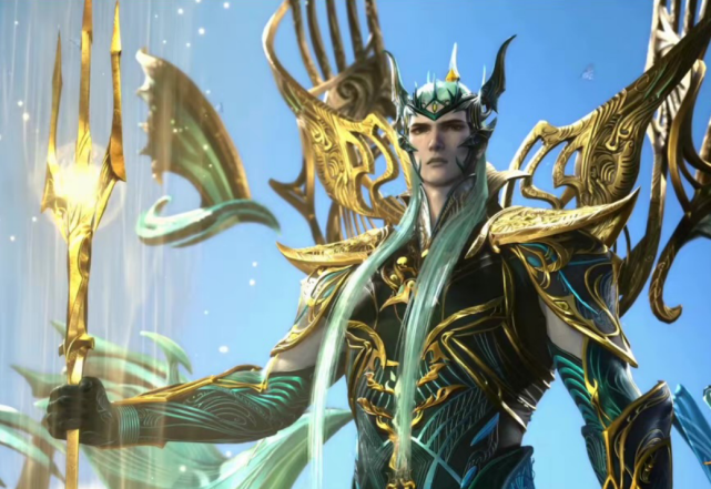 斗罗大陆海神撞脸前代蓝银皇五官完全一致海神原来也是唐三曾祖