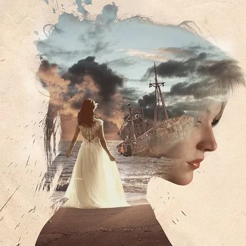 超炫酷双重曝光效果海报ps制作素材下载方式