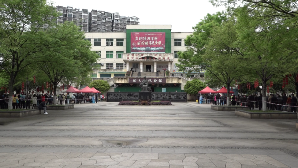 芝山街道今天开展区域全员核酸检测