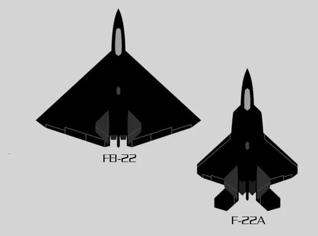 马丁fb-22,一个没有实现的隐身战斗/轰炸机