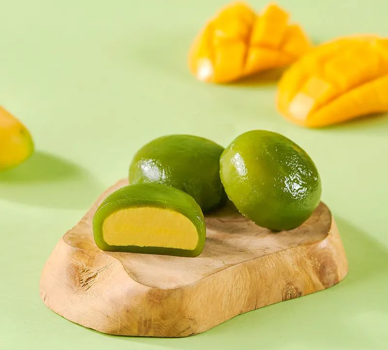 榴莲芒果做的网红青团软糯q弹一口吞下整个春天