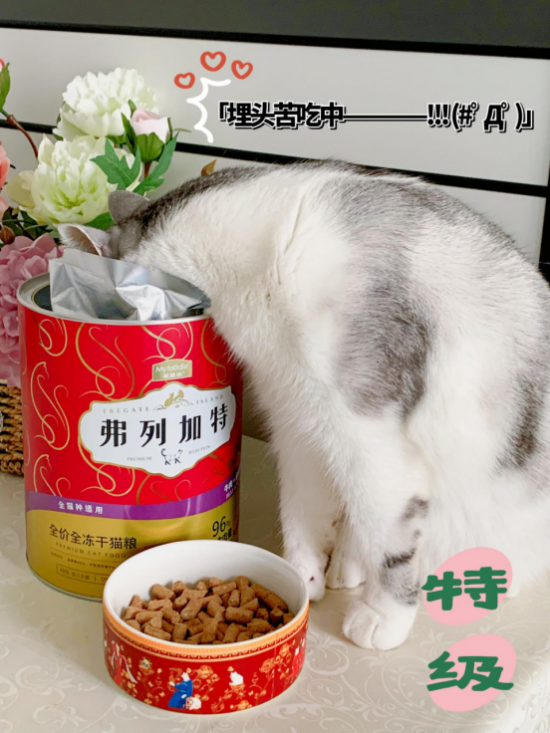 弗列加特主食凍干適口性太棒啦！我家挑嘴精的愛！