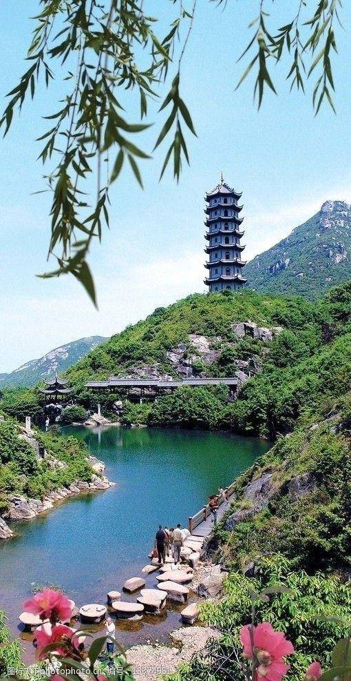 沂源县桃花岛景区图片图片