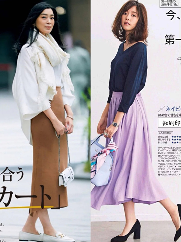 80后女人的 高质量穿搭 来了 春夏这样穿半身裙 减龄又洋气 天天看点