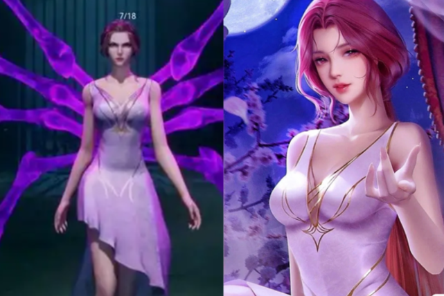 斗罗大陆武魂殿三美变软妹睡衣比比东太甜美卷发胡列娜太好看了