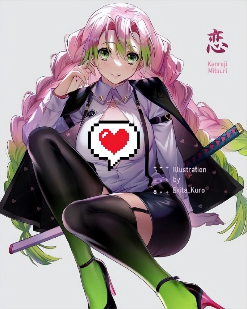 鬼灭之刃:九柱穿上帅气西装,风柱秀腹肌成瘾,虫柱上演胸肌诱惑_腾讯