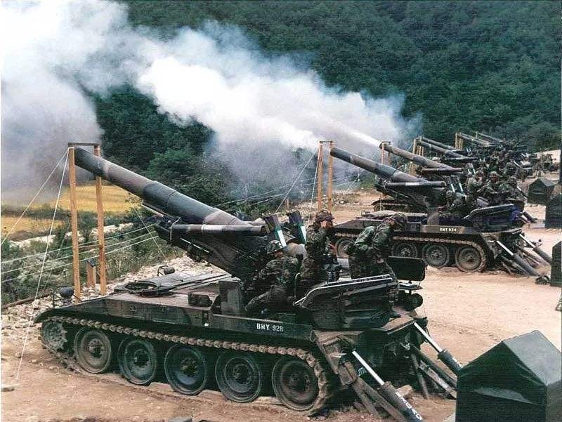 冷战怪物美国m110型203毫米榴弹炮可发射核弹的大杀器