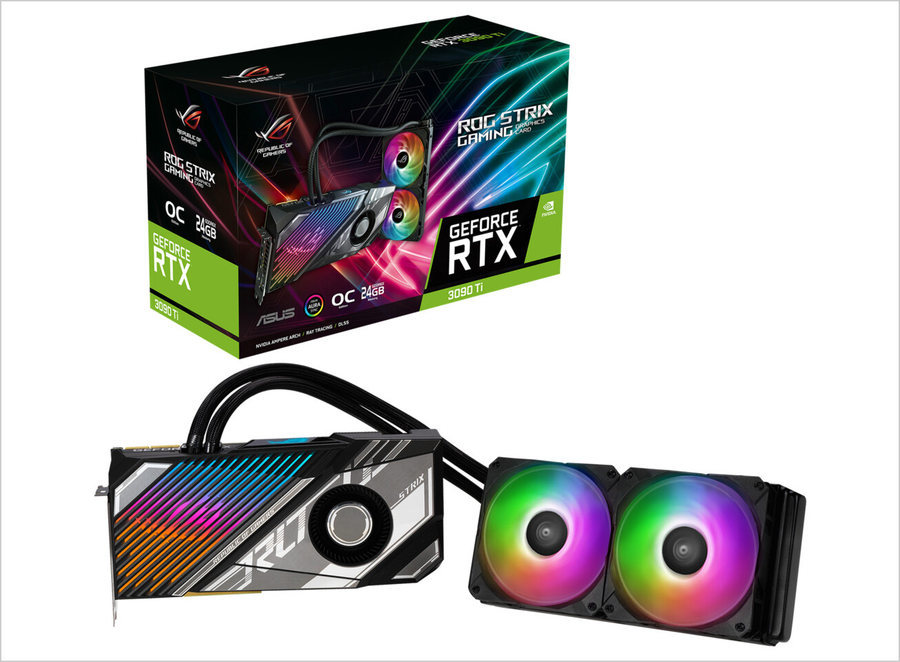 华硕发布三款RTX3090Ti：两款TUF，一款水冷_腾讯新闻