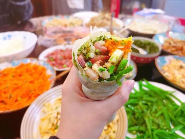 清明好食闽南特色小吃润饼健康又营养