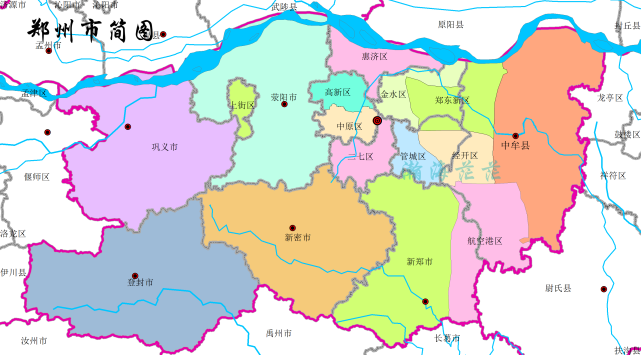 中原地区包括哪些城市