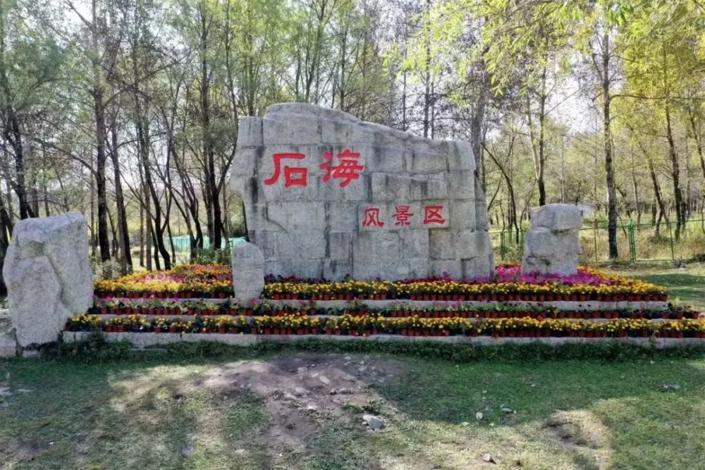 积石山旅游大通道上无处不在的美
