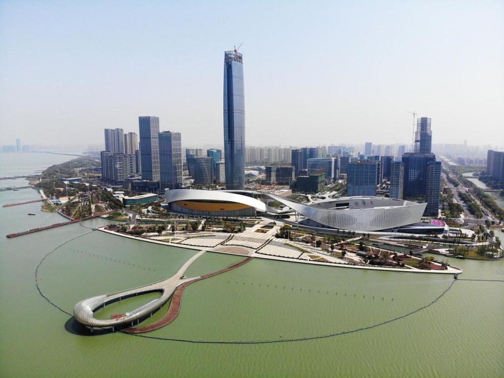 疫情下的吴江太湖新城核心板块填满楼盘后向北走向南走