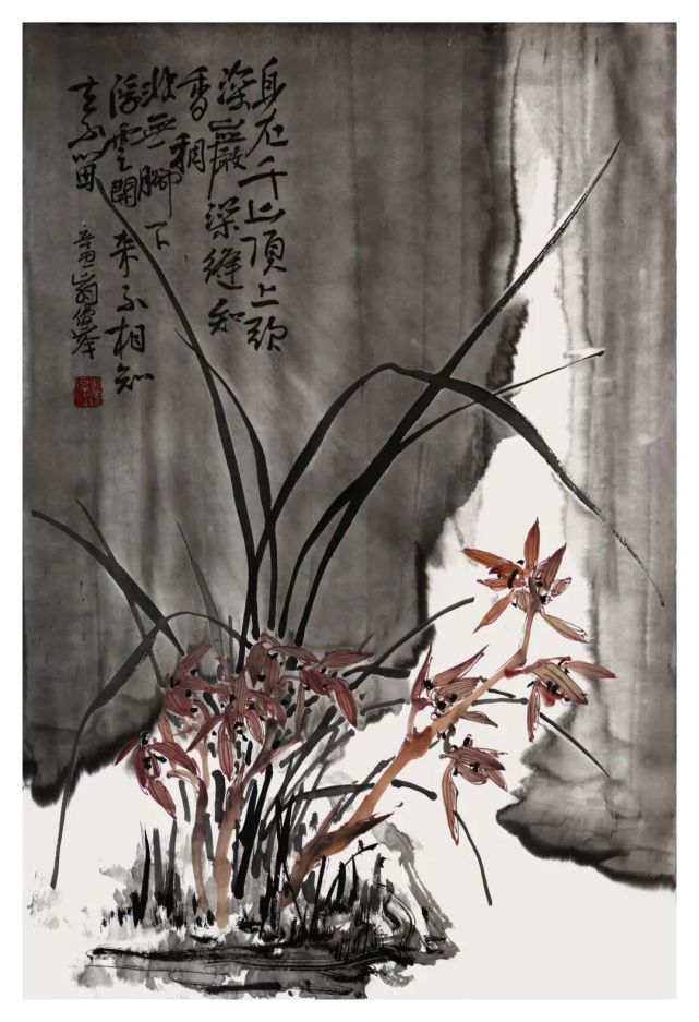 四季芬芳翟俊峰花鸟画欣赏