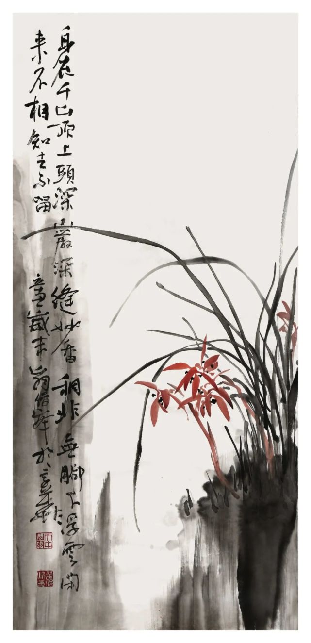 四季芬芳翟俊峰花鸟画欣赏