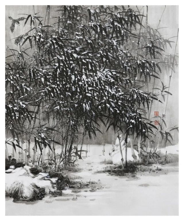 雪林画家简介图片