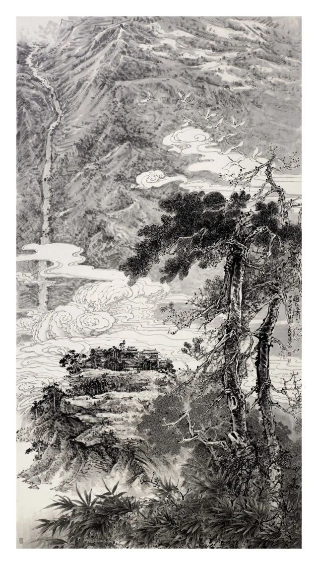 四季芬芳翟俊峰花鸟画欣赏