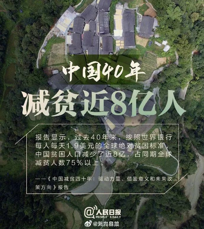 海峡热搜榜中国减贫四十年报告发布中国40年减贫近8亿人