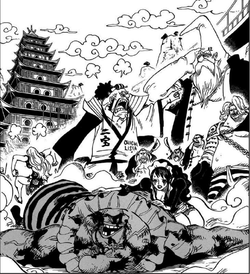 贼王漫画扉页不请自来的草帽大船团第四章八宝水军!