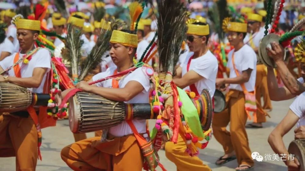你听非遗在说话寻觅时光之美傣族象脚鼓
