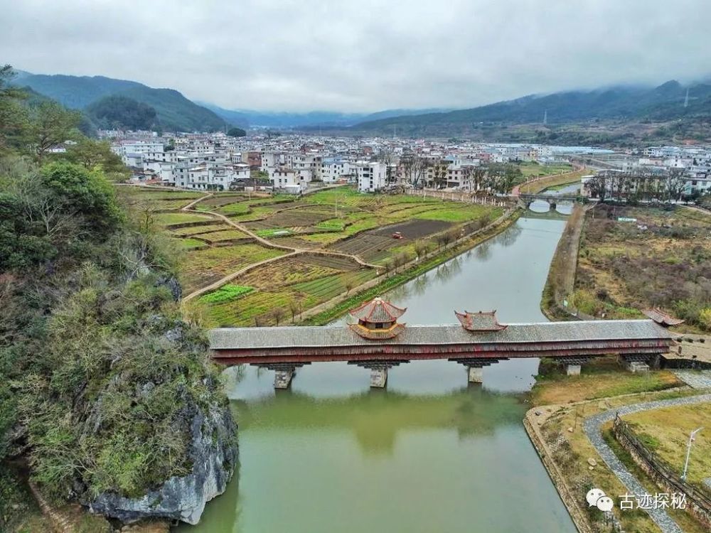 古村廊桥仿若世外福建省龙岩市连城县访古