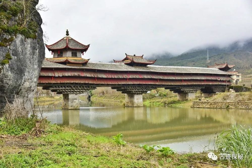 古村廊桥仿若世外福建省龙岩市连城县访古