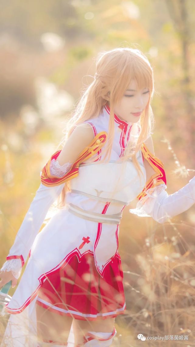 cos:刀剑神域亚丝娜cos正片@米粒