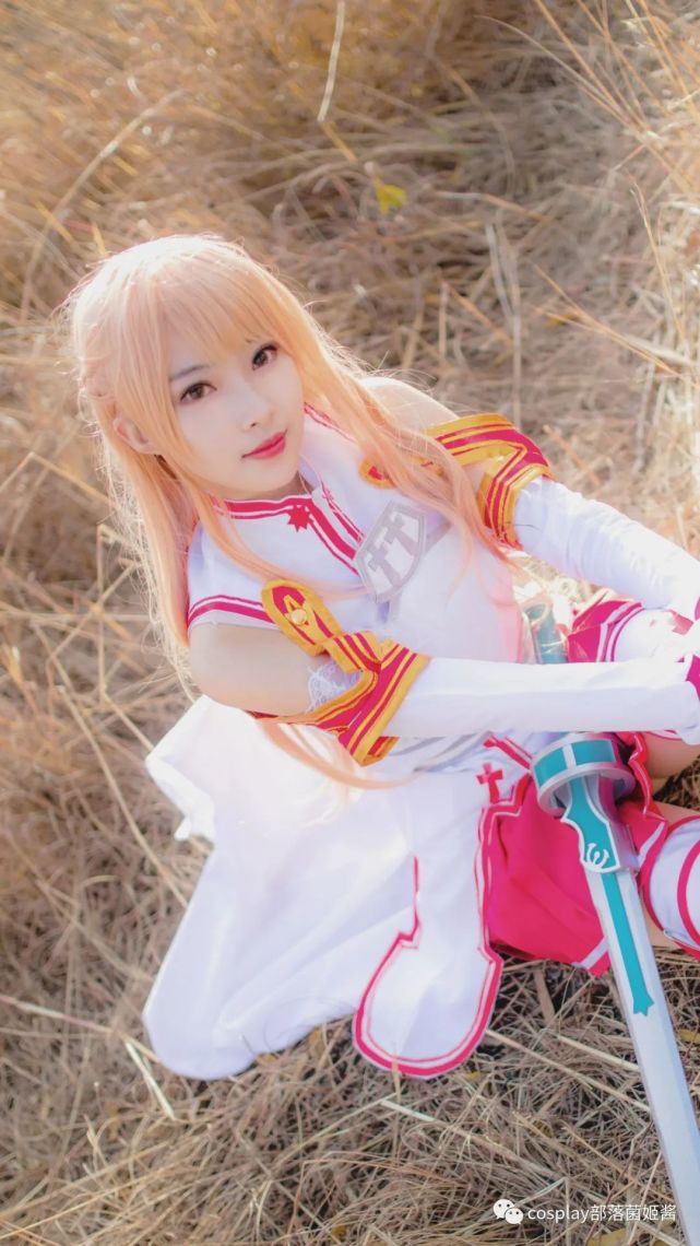 cos:刀剑神域亚丝娜cos正片@米粒