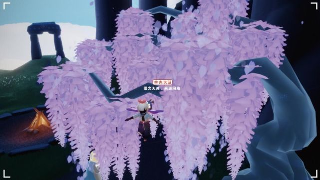 光遇 3小时根 紫藤花树下挂机 一个技巧白嫖蜡烛 挂机 光遇 林克 白嫖