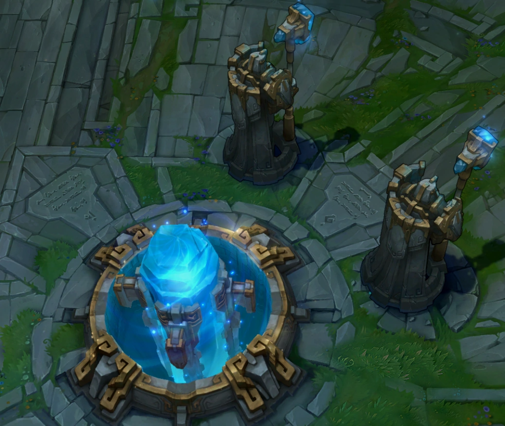 lol国外油管up主测试爆料126版主堡水晶血量降低且不可恢复国服亦是