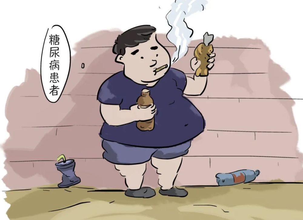 该疾病是建立在糖尿病并发症基础上的特殊类型脑部疾病,容易和精神