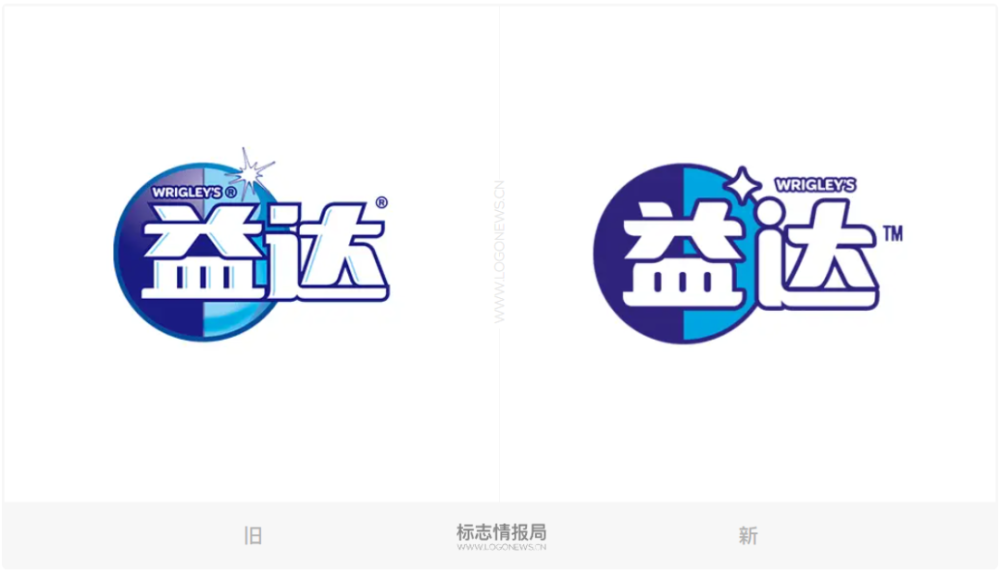时隔8年后,益达重新设计了logo和包装_腾讯新闻