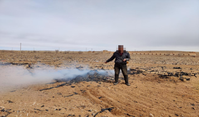 森林草原防火工作形势严峻,为严防火灾发生,苏尼特右旗公安局环食药侦