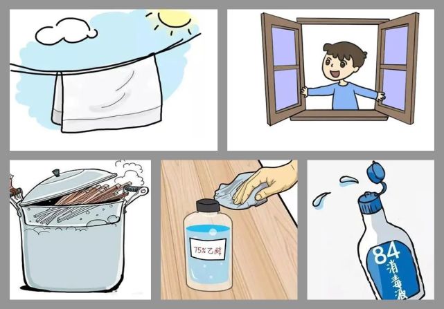 隔离回家后如何做好居家清毒