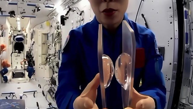 天宫课堂中为什么就选了这4个实验宇航服可以用水手洗吗