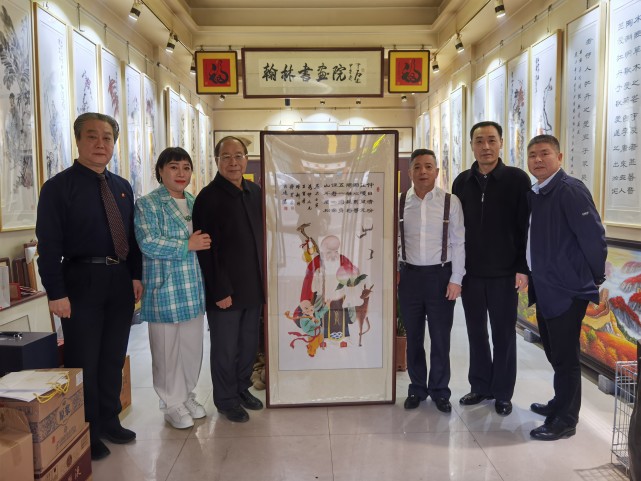 翰墨留香远,执笔写春秋——翰林书画院文化交流