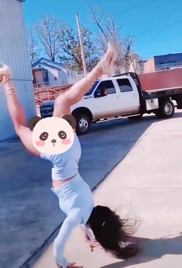 28岁健身博主,穿高跟鞋表演后空翻,网友纷纷点赞:深藏不露