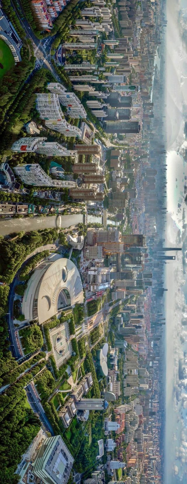 影像·上海—上海浦东新区世纪大道|航拍