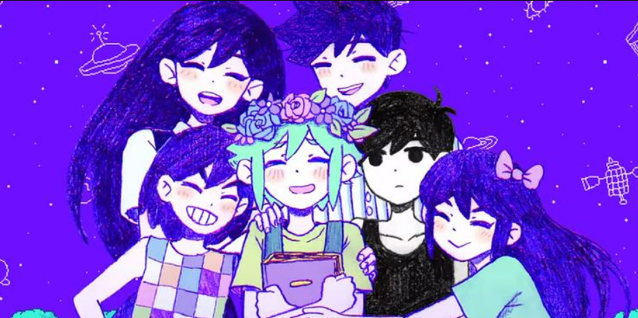 《omori》的藝術風格:這段循環播放的動畫借鑑了《omori》的藝術風格