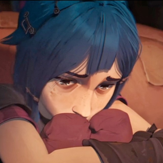 【英雄联盟:双城之战】爆爆金克丝单人头像