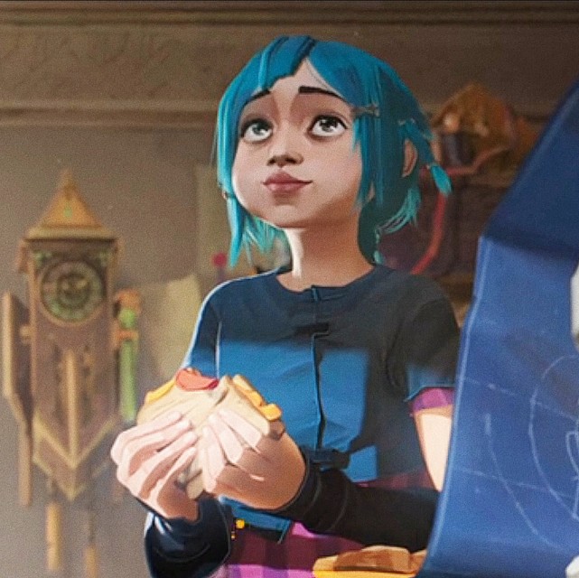 【英雄联盟:双城之战】爆爆金克丝单人头像