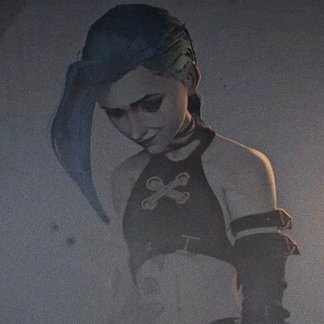 【英雄联盟:双城之战】爆爆金克丝单人头像