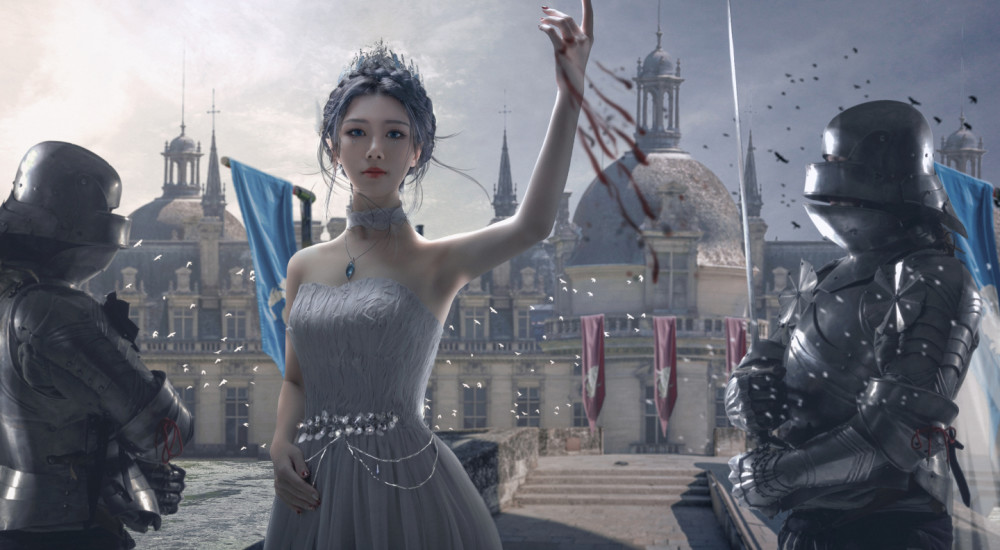 【鬼刀】冰公主 海琴烟 cosplay_腾讯新闻