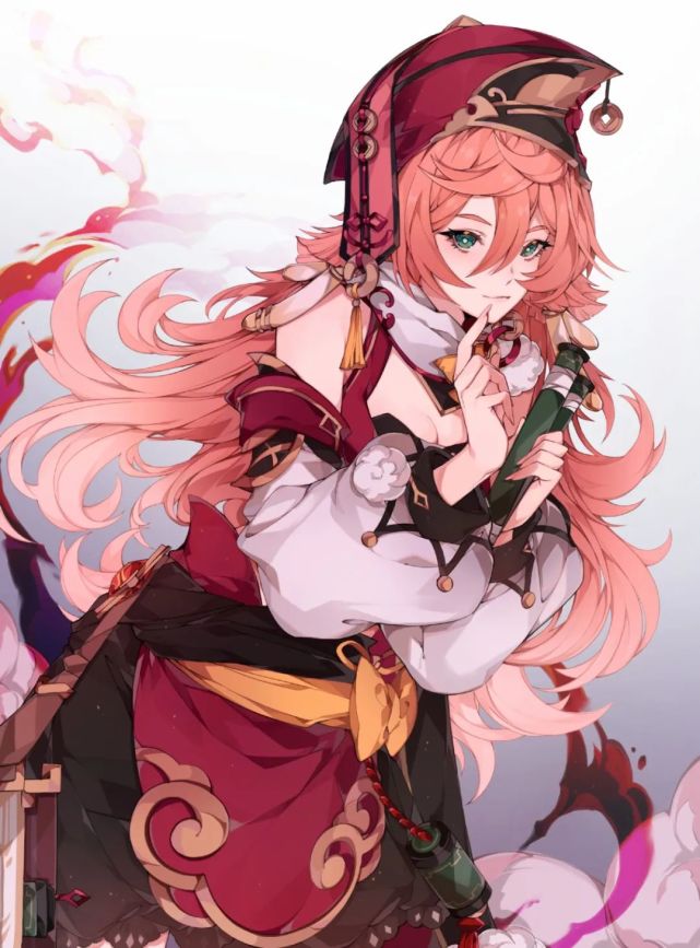 烟绯(同人壁纸)精选:半仙之血?——原神(二)