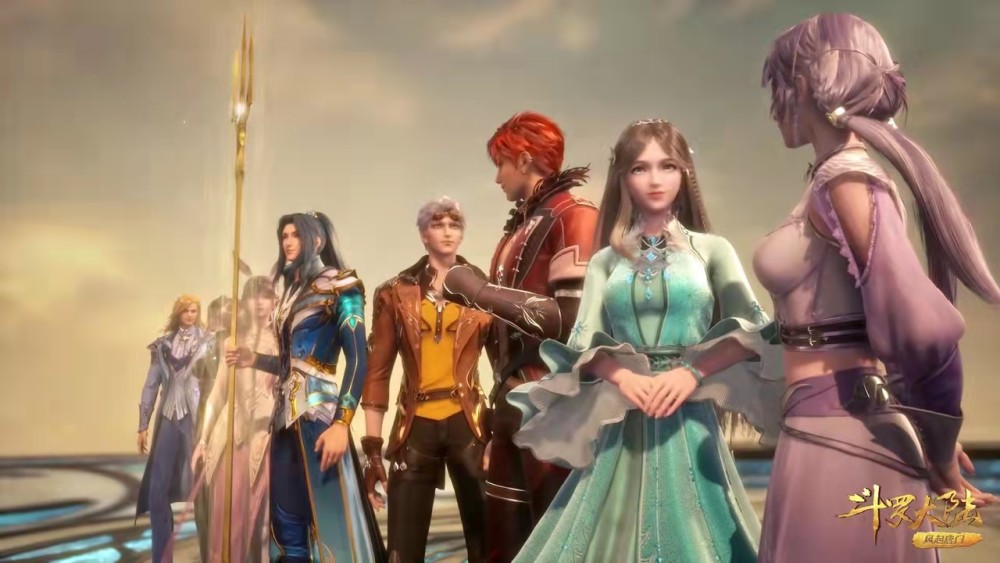 斗罗大陆海神岛之旅终于结束七怪集体回归大陆唐三已达85级