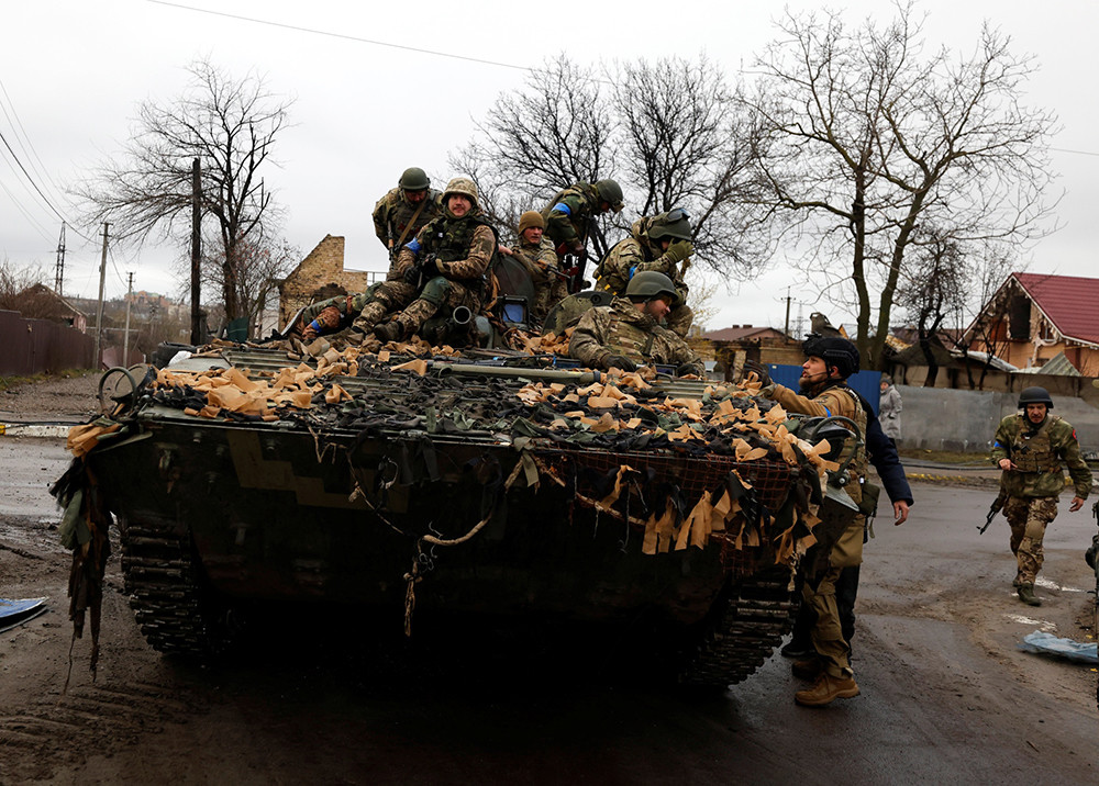 早安·世界｜俄乌冲突：乌克兰军队夺回基辅附近村庄修一下电视英语