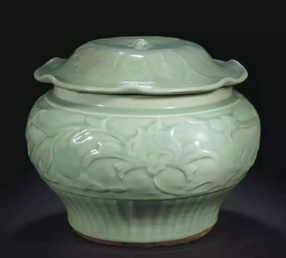 龙泉青瓷|荷叶盖罐_腾讯新闻